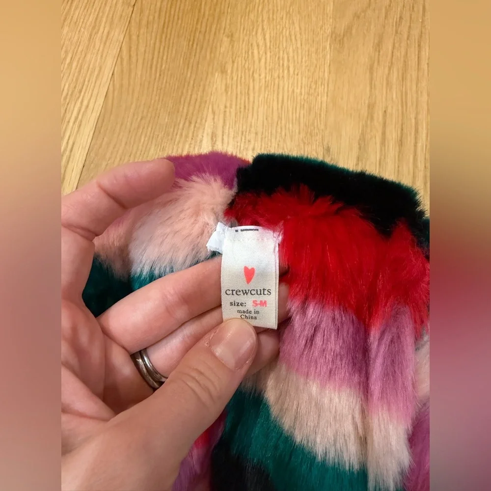 Crewcuts Kids Faux Fur Winter Hat with Ears